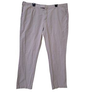 Polo By Ralph Lauren Mens Beige Straight Fit Chinos Pants‎ SZ 42/32 Cotton Blend